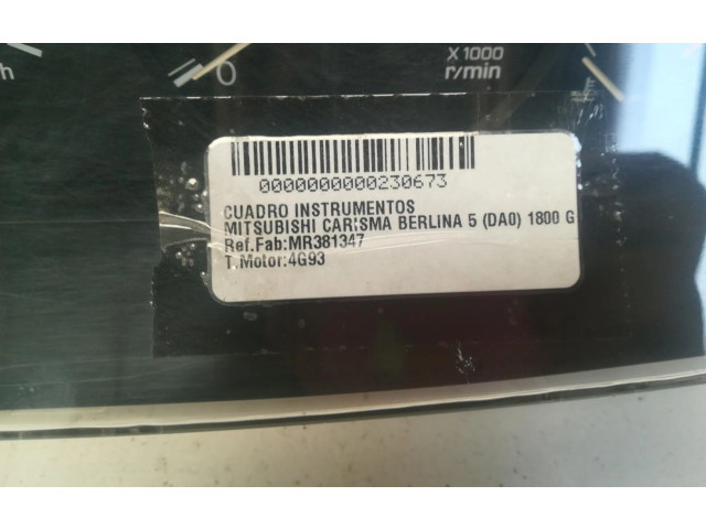 Панель приборов MR381347 Mitsubishi Carisma