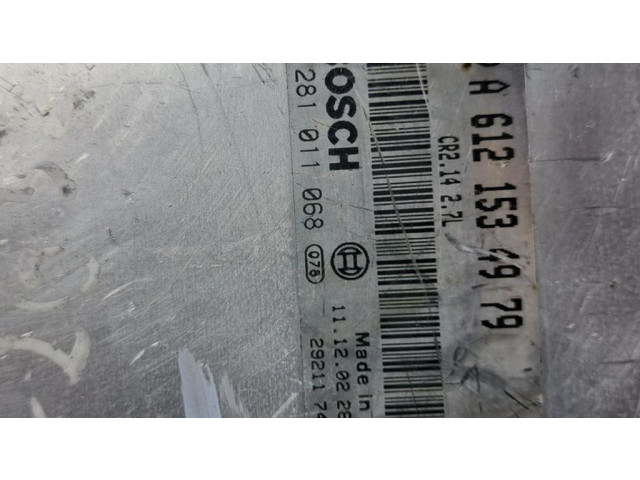 Řídící jednotka A6121534979, 28RTF108   Mercedes-Benz C AMG W202 2003