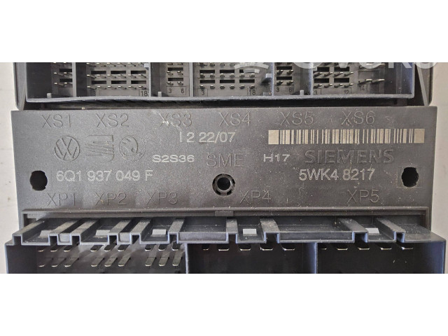 Комфортный модуль 6Q1937049F, 5WK48217   Skoda Fabia Mk1 (6Y)