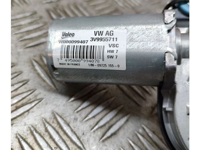 Моторчик заднего дворника 3V9955711, W000099407 Skoda Superb B8 (3V)