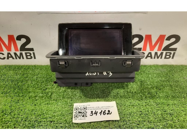Дисплей 8U0857273A, 8U0857273A Audi Q3 8U