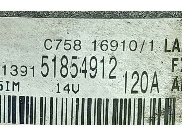 Генератор 51854912 Alfa Romeo Mito