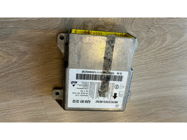 Блок подушек безопасности 2049013502   Mercedes-Benz C W204