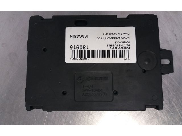 Pojistková skříňka 165301122785 Renault Sandero II 2014