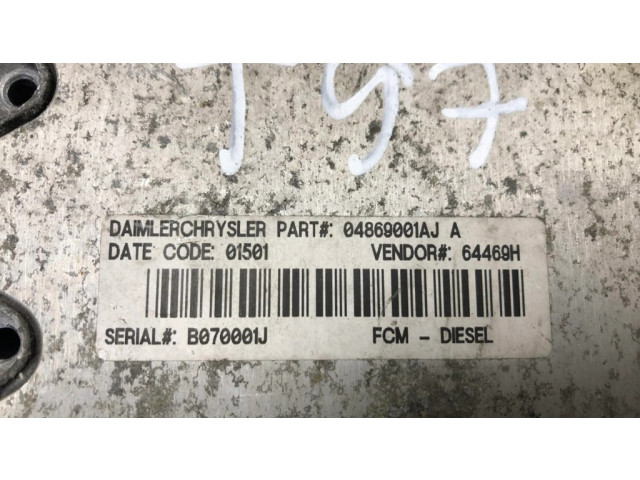 Pojistková skříňka 04869001AJ, 64469H Chrysler Voyager 2002