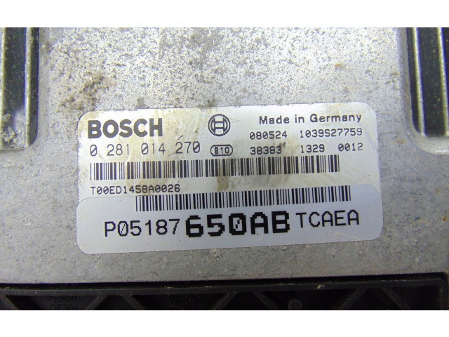 Motorsteuergerät/-modul P05187650AB Jeep Patriot