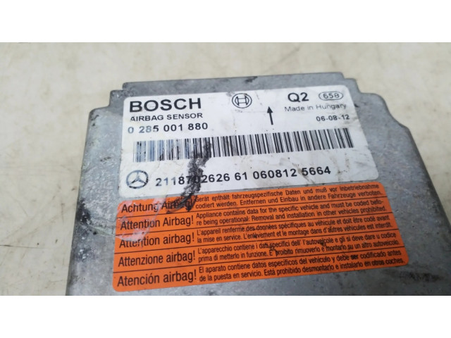 Блок подушек безопасности A2118702626   Mercedes-Benz E W211