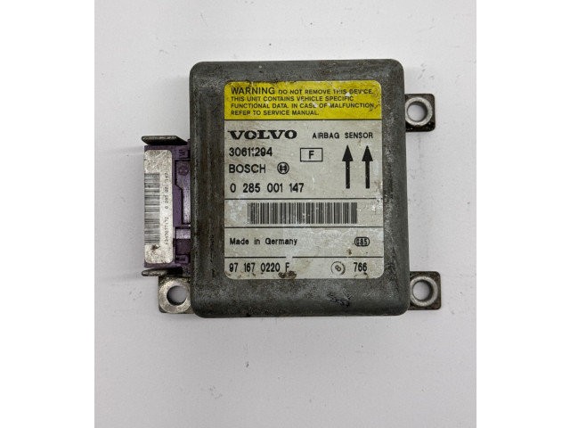 Блок подушек безопасности 30611294, 971670220F Volvo S60