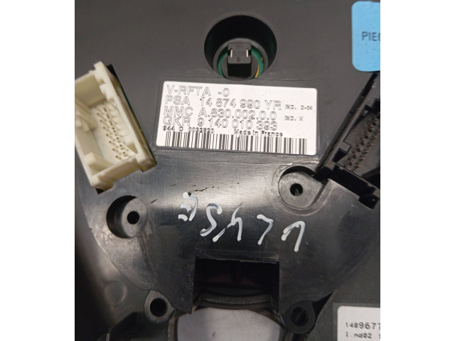 Блок управления климат-контролем 14874990YR, 9140010393   Fiat Ulysse