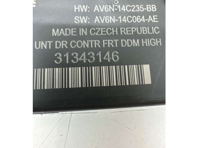 Блок управления дверью 31343146, AV6N14C235BB Volvo S60