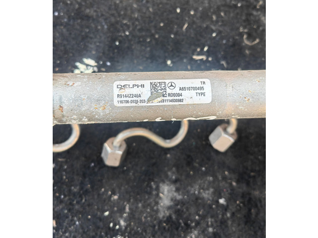 Vstřikovací lišta A6510700495 Mercedes-Benz C W204 651.913