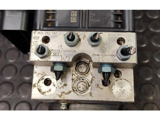 Jednotka ABS 4H0907379T, 0265250585 Audi A8 S8 D4 4H 2015