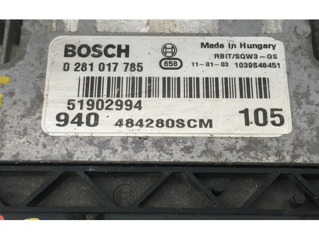 Řídící jednotka 51902994, 484280SCM Alfa Romeo Giulietta 2014