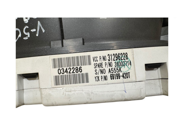 Панель приборов 31296228, 36002714 Volvo V50