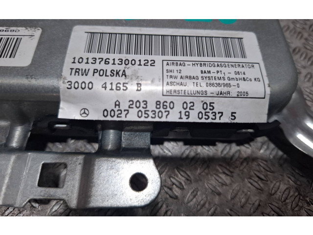 Подушка безопасности двери A2038600205, 30004165B   Mercedes-Benz E AMG W211