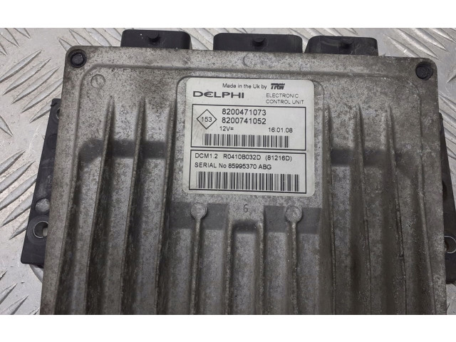 Блок управления двигателем Блок управления 8200471073 Renault Twingo II