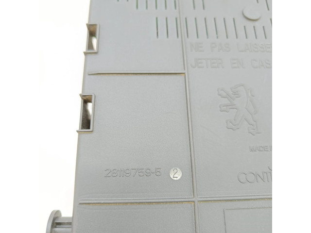   Pojistková skříňka 2811975952, 28119759   Citroen Berlingo 2013