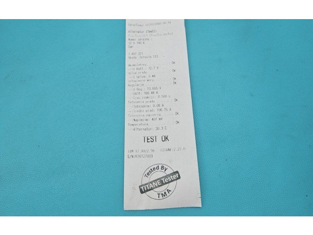 Lichtmaschine 06J903023D, IMPRK1457371 Skoda Octavia Mk3 (5E)