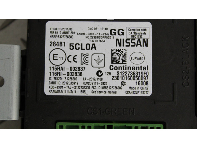 Модуль управления BSM 284B15CL0A Infiniti Q60