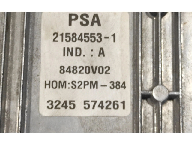 Блок управления двигателем ECU 9651556680, 215845531   Citroen C2