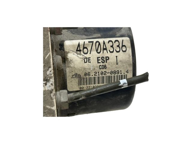 Блок АБС 4670A336, 0012210201 Mitsubishi Outlander 2007-2012 года