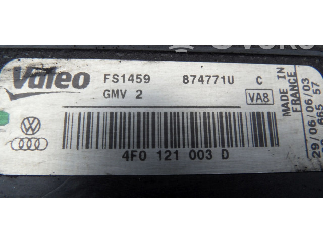 Вентилятор радиатора 4F0121003D, 4F0959501 Audi A6 S6 C6 4F