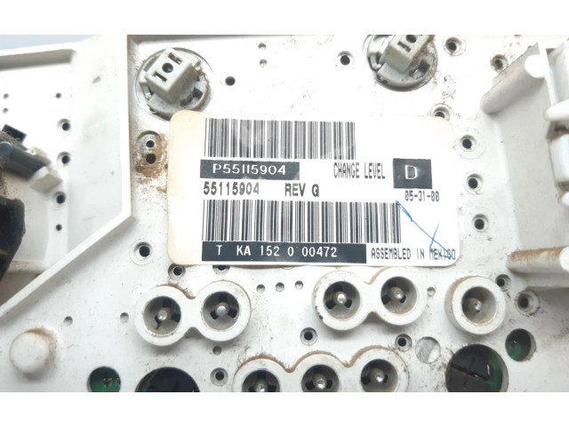 Блок управления климат-контролем 55115904AC Jeep Grand Cherokee (WJ)