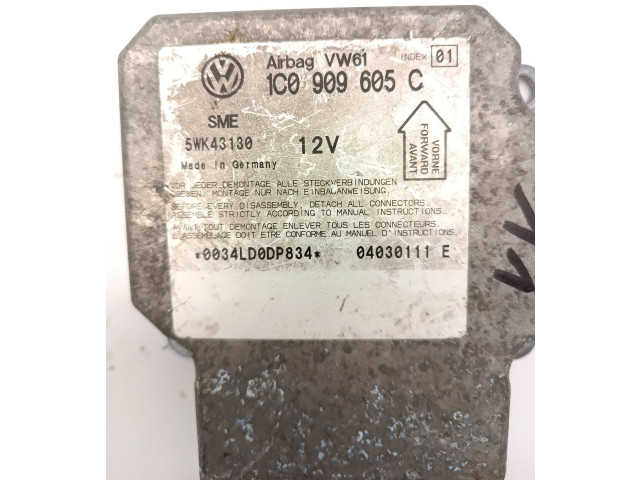 Блок подушек безопасности 1C0909605C, 5WK43130   Volkswagen PASSAT B5.5