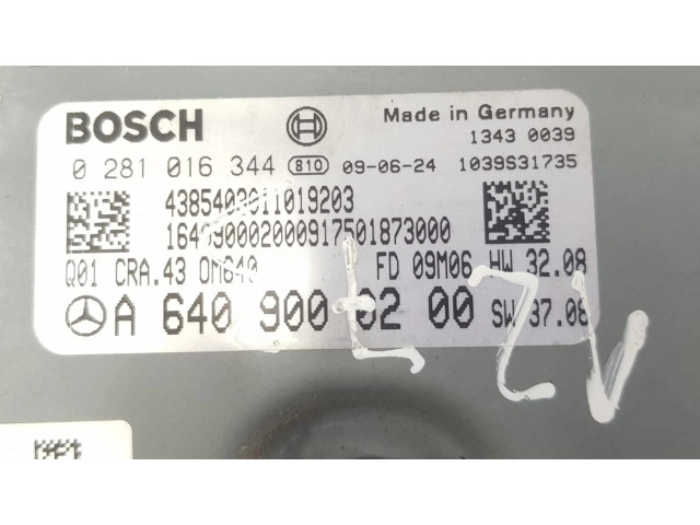 Блок управления двигателя A6409000200 Mercedes-Benz A W169