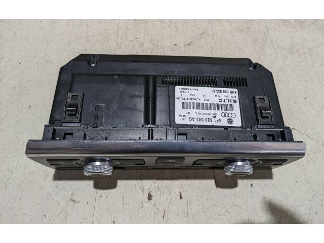 Блок управления климат-контролем 4F1820043AG Audi A6 S6 C6 4F