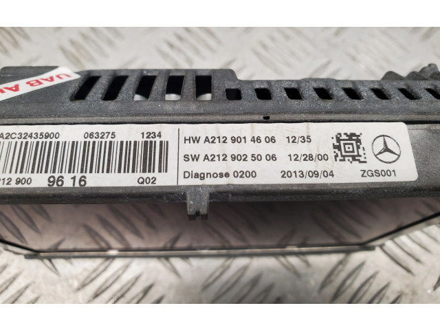 Дисплей    A2129009616, A2129014606   Mercedes-Benz E C207 W207