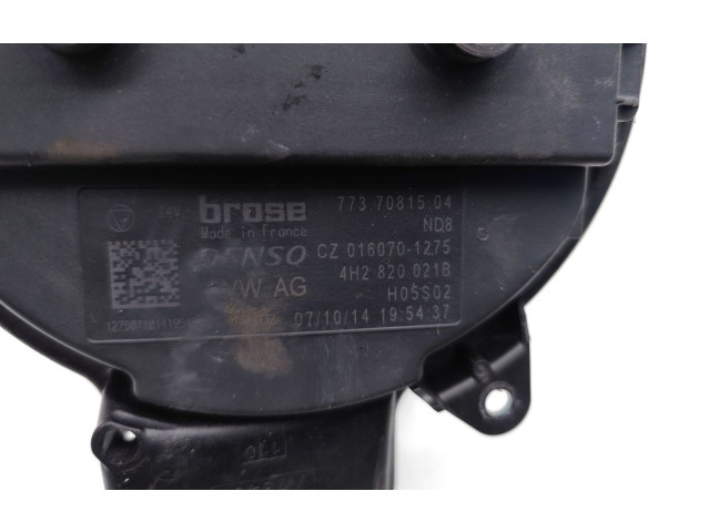 Вентилятор печки 4H2820021B, 016070-1275 Audi A7 S7 4G