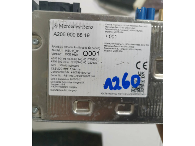 Блок управления A2069008819   Mercedes-Benz A W176