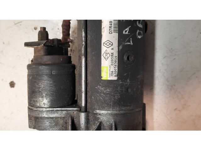 Стартер  8200583014, D7R49   Renault Laguna II