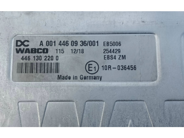 Řídící jednotka A0014460936, 4461302200 Mercedes-Benz EQC 2019