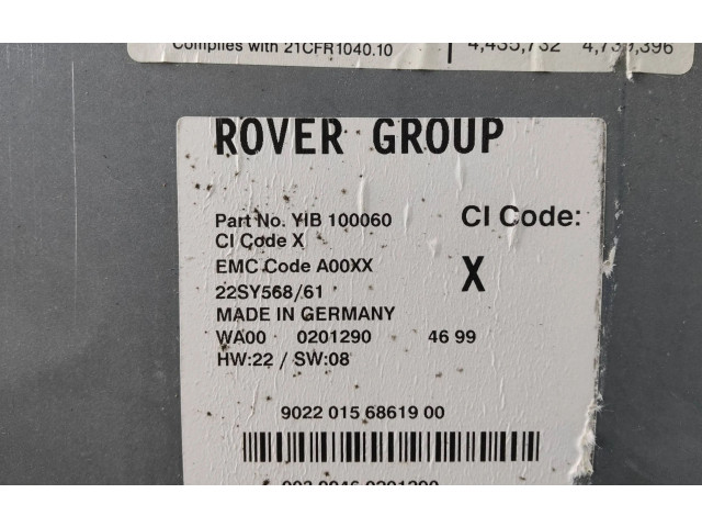 Блок предохранителей YIB100060 Land Rover Range Rover P38A