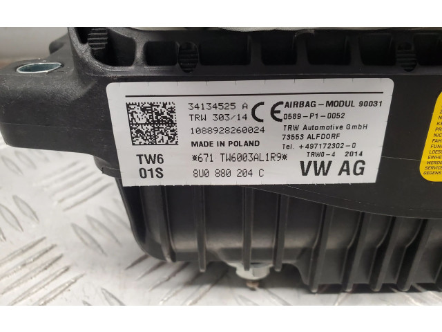 Подушка безопасности пассажира 8U0880204C Audi Q3 8U