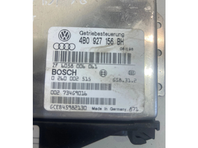 Блок управления двигателем Блок управления 4B0927156BH, 6058006061   Audi A6 S6 C5 4B