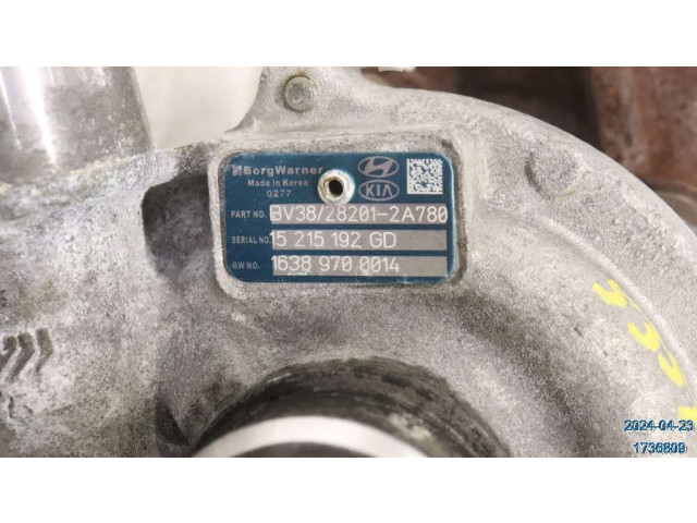  Турбина KIA Ceed  282012A780, 15215192GD         