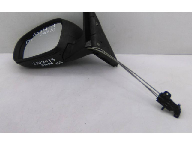 Зеркало электрическое        Skoda Fabia Mk2 (5J)  2007 - 2014 года   