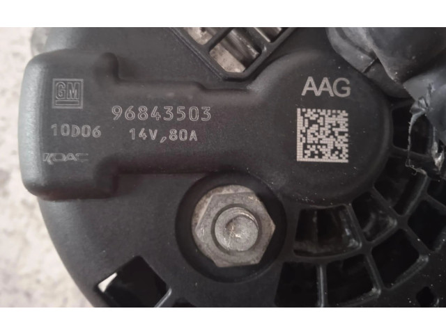 Генератор 96843503, 10D06 Chevrolet Spark