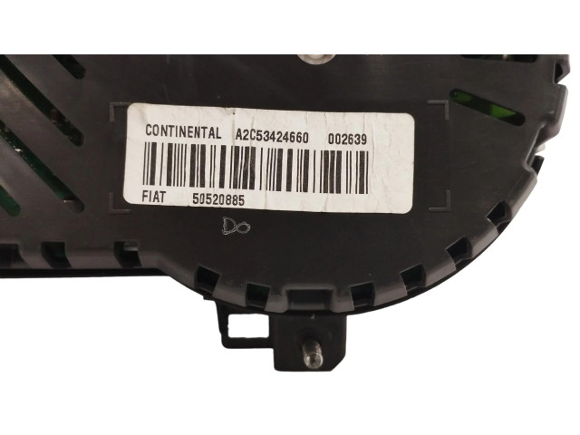 Přístrojová deska  Alfa Romeo Mito 2012 50520885, A2C53424660  