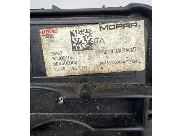 Электрический вентилятор радиаторов 8E4500000, 52009102 Jeep Renegade для двигателя 55263624