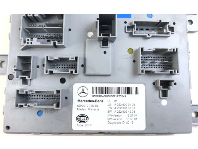 Pojistková skříňka 5DK01077566, A2229005614 Mercede-Benz S X222 Maybach 2015