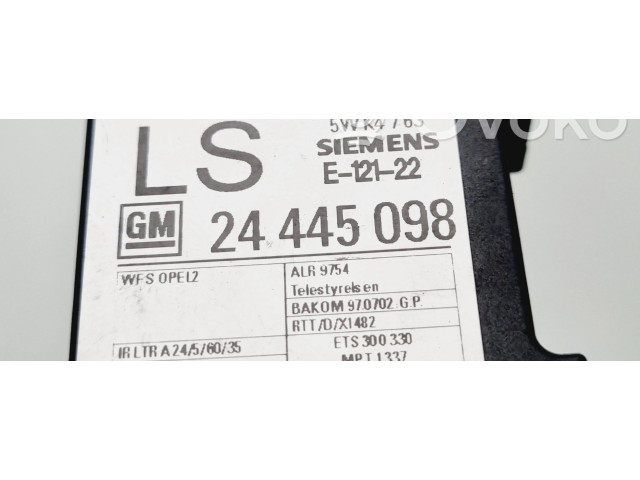 Řídící jednotka 09228757, 354130001 Opel Zafira A 2001