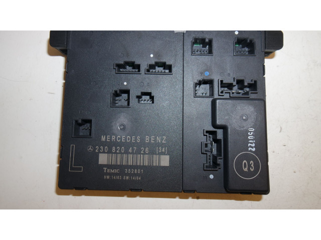 Блок управления дверью 2308204726   Mercedes-Benz SL R230