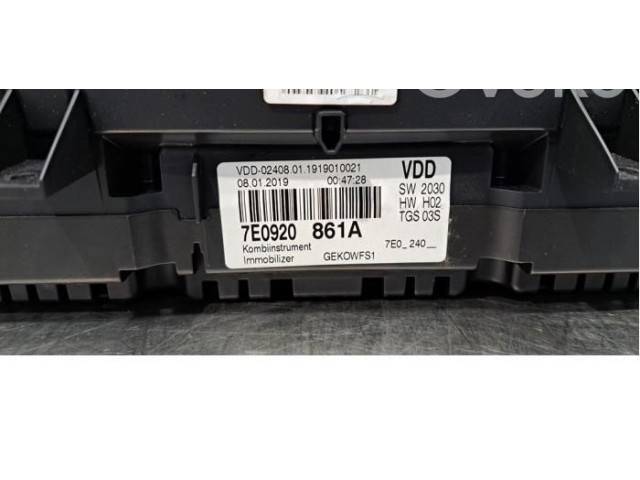 Přístrojová deska Volkswagen Transporter - Caravelle T6 2019 7E0920861A