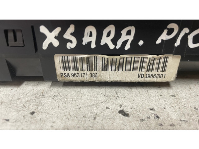 Панель приборов PSA963171380, 963171038   Citroen Xsara Picasso       