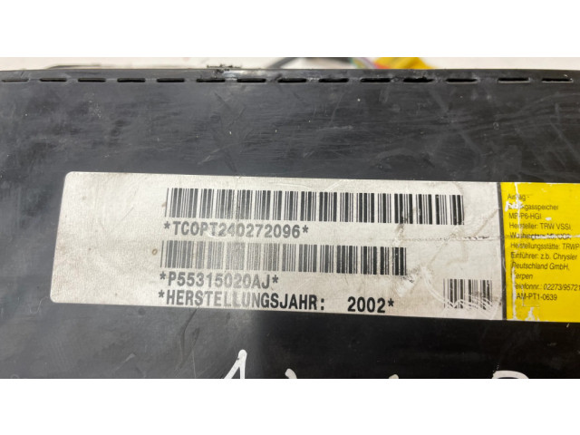 Подушка безопасности пассажира 30311332, P55315020AJ Jeep Cherokee