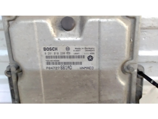 Řídící jednotka P04727661AD, 0281010290 Chrysler Voyager 2003